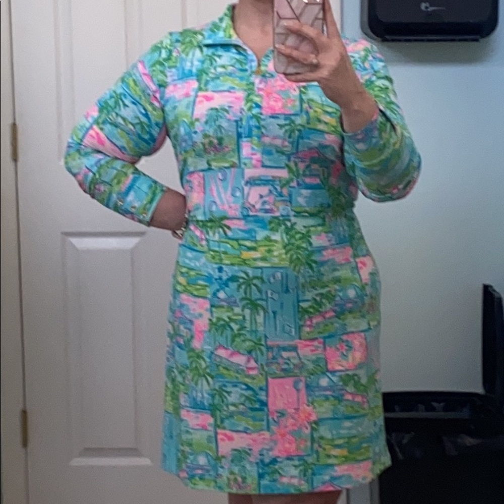 - Lilly Pulitzer dress size XL EUC Golf classic